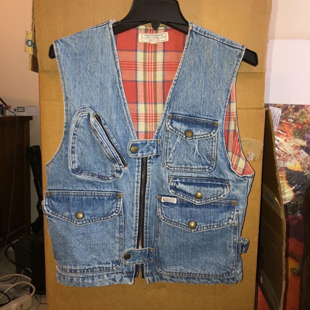 COPY - Guess Denim Jean Vest - A George Marciano Design